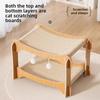Luxury Extra Large 2 Layers Scratcher Cat Bed Pet Scratching Board Toy Sword Hemp Nest S Inteated Hat Pet Supplies for Kittens
