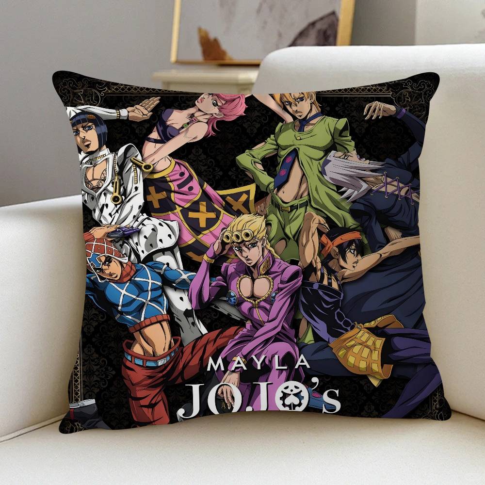 Anime J-JoJo Kissenbezug Kissenbezug Wohnzimmer Sofa Heimdeko Angepasst