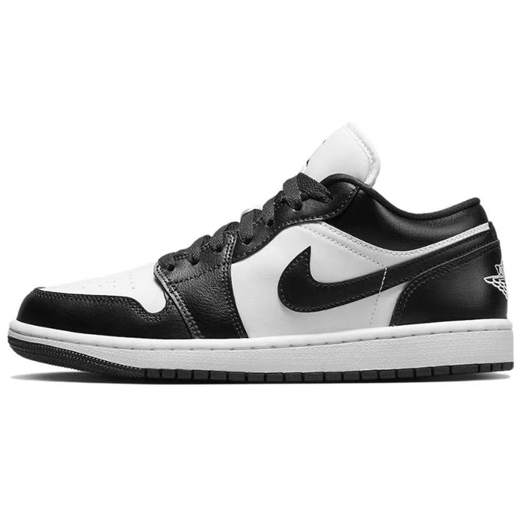 Jordan Air Jordan 1 'Panda Low top Vintage Basketball Shoes Women's Beige Brown DC0774-101(Team131-)