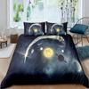 Galakse Planet Trykt Dynetrekk Univers Dekor Sengetøy Dynetrekk Solsystem Ytre Rom Tenåring Barn Gutter 3D Astronomi Tema