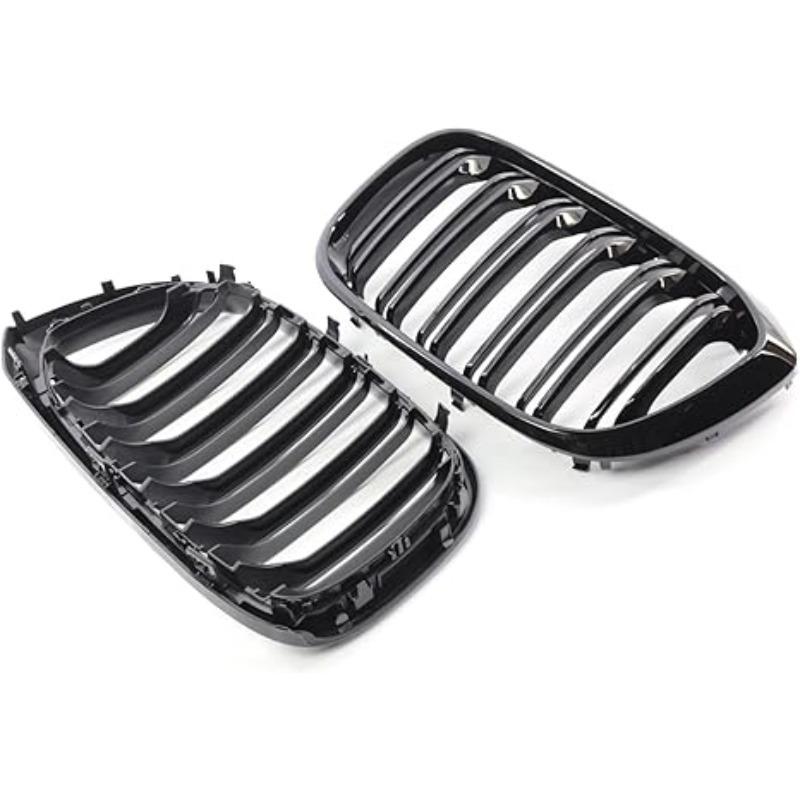 Front Kidney Replacement Glossy Black Single Double Grill Grille For BMW G01 X3 G02 X4 2018- Front Grille Racing Grills New