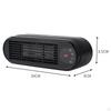 Bathroom Space Heater PTC Fast Heating Portable for Dorm Home Bedroom