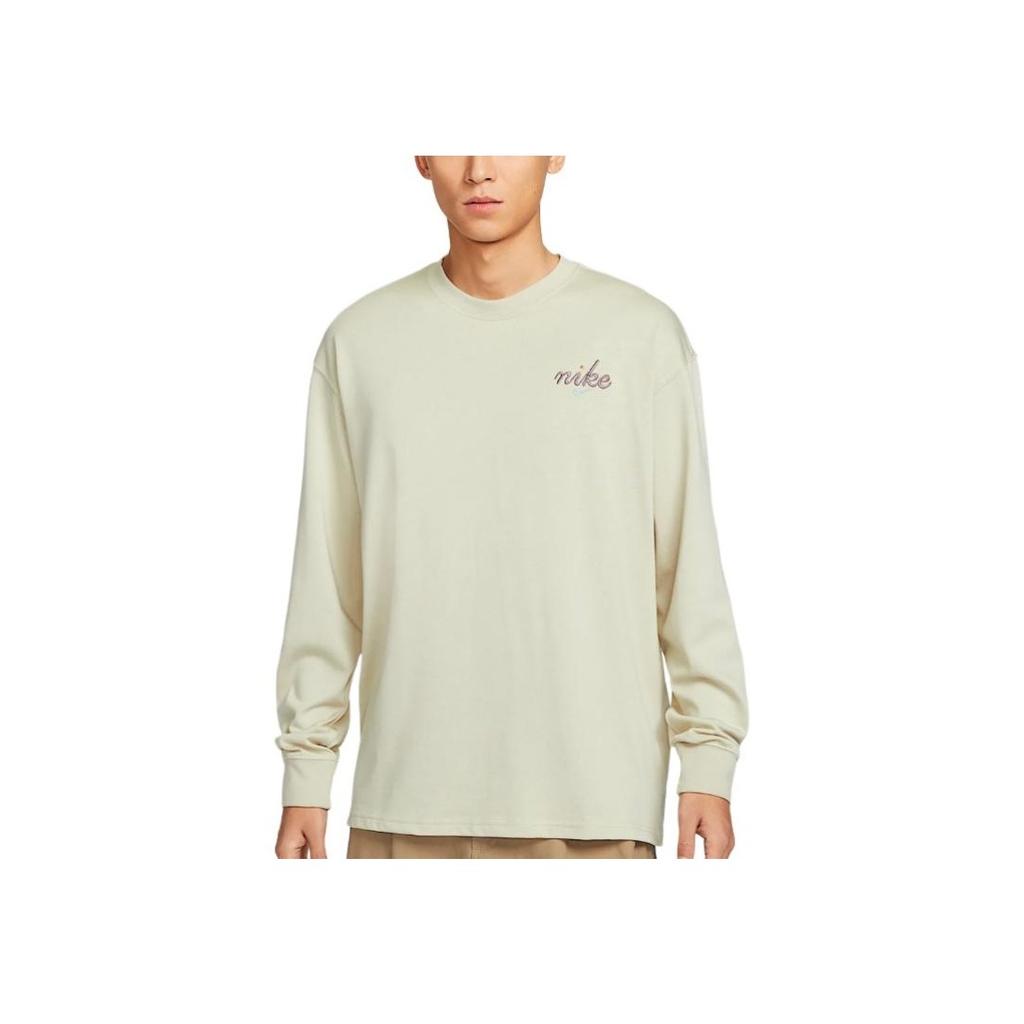 Nike Sportswear FW24 Minimalist Comfortable Soft Long Sleeve T-Shirt Men Tops Light-Cyan HQ8166-234