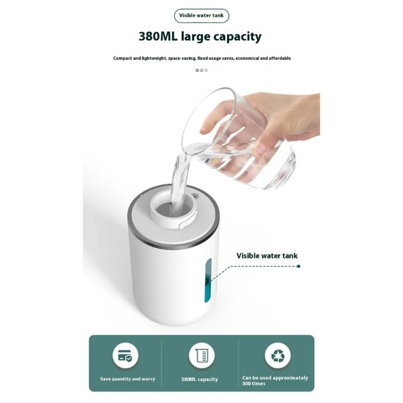 Bathroom Automatic Soap Dispenser Countertops 380ml Soap Dispenser Automatic Induction Foam Hand Washer Enduring