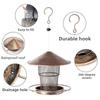 Iron Automatic Bird Feeder Retractable Bird Food Container Hummingbird Feeder  Porch
