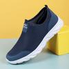 Lightweight Men Casual Shoes Breathable Slip On Male Casual Sneakers Anti-slip Men's Flats Outdoor Walking Shoes Size 38-47