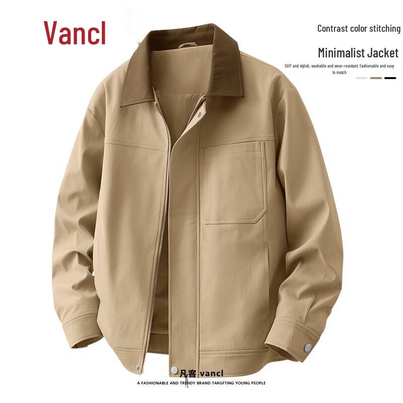 

VANCL Men s Retro Lapel Casual Jacket 2XL