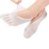 Five-finger Sock Slippers Female Ultrathin Yoga Sock Funny Toe Invisible Sokken Silicone Anti-skid Breathable Anti-friction