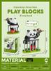 Le Cross-border High Meng Lan Giant Panda Building Blocks - Tiny Educational Toy for June 1st Children's Day