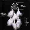 Feather Dream Catcher Decor Household Fengshui Crafts for Creative Ornaments for Home Dormitory Kids Room Wall Decor Sup