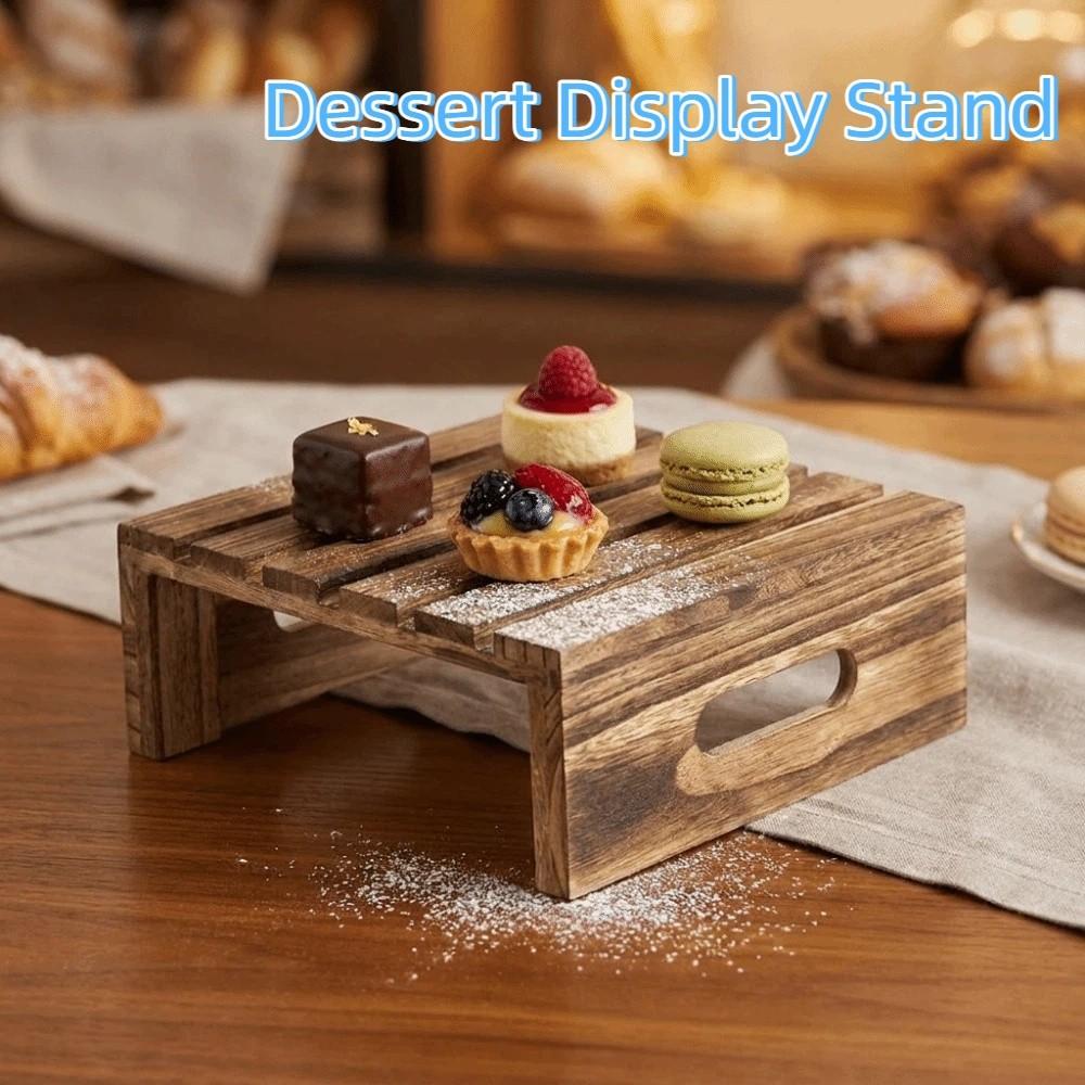 Vintage Cake Rack Rustic Serving Stand Home Decor Cupcake Display Riser Kitchen Counter