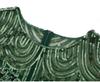 1920s Gatsby Sequin Tassel Evening Gown