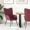 Relax Chair Burgundy Fabric