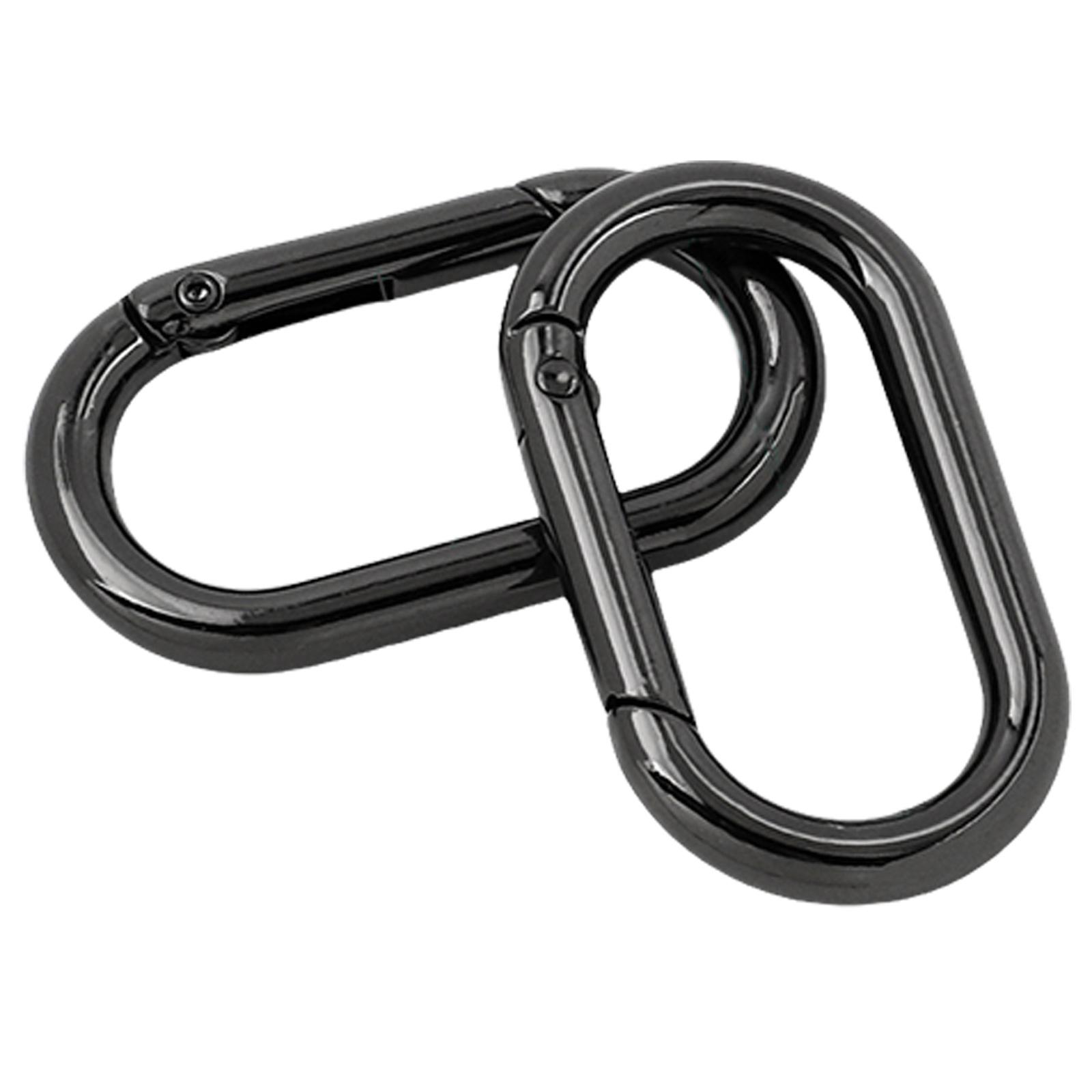 

2 штуки Металлические овальные кольца Пряжки Пружинные кольца для ключей Пружинные пряжки для ключей Аксессуары для сумок для кошелька Сумки Ремни для сумок 6 разноцветный