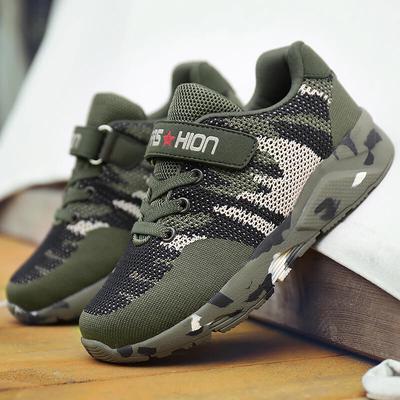 Creative Camouflage Children Shoes Boys Sports Shoes Kids Casual Shoes Students Running Shoes