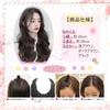 P&Z U-shaped Half Wig, Nape Extension, Long, Curly Hair, Partial Wig, Hairpiece, Natural Look, Large Quantity, Clips Included, Heat Resistant, Women's