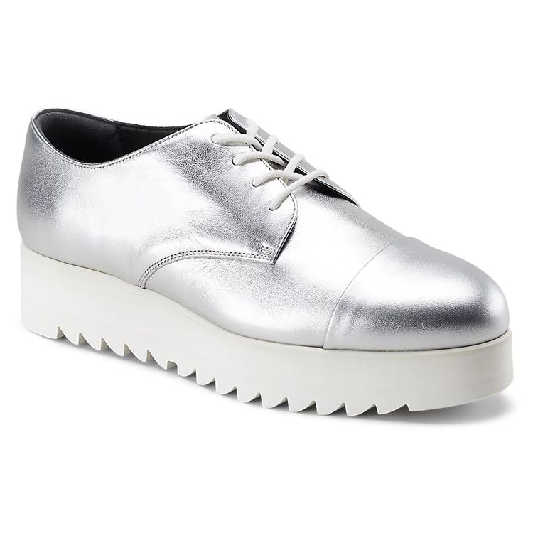ONITSUKA TIGER Derby Durable Comfortable Thick Sole Sneakers Women Sneakers Silver 1182A290-021