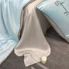 Grade A Washable Ice Silk Summer Quilt Set or 1 Pcs Quilt Skin-friendly  Air Conditioning Embroidered Comforter Summer Blanket