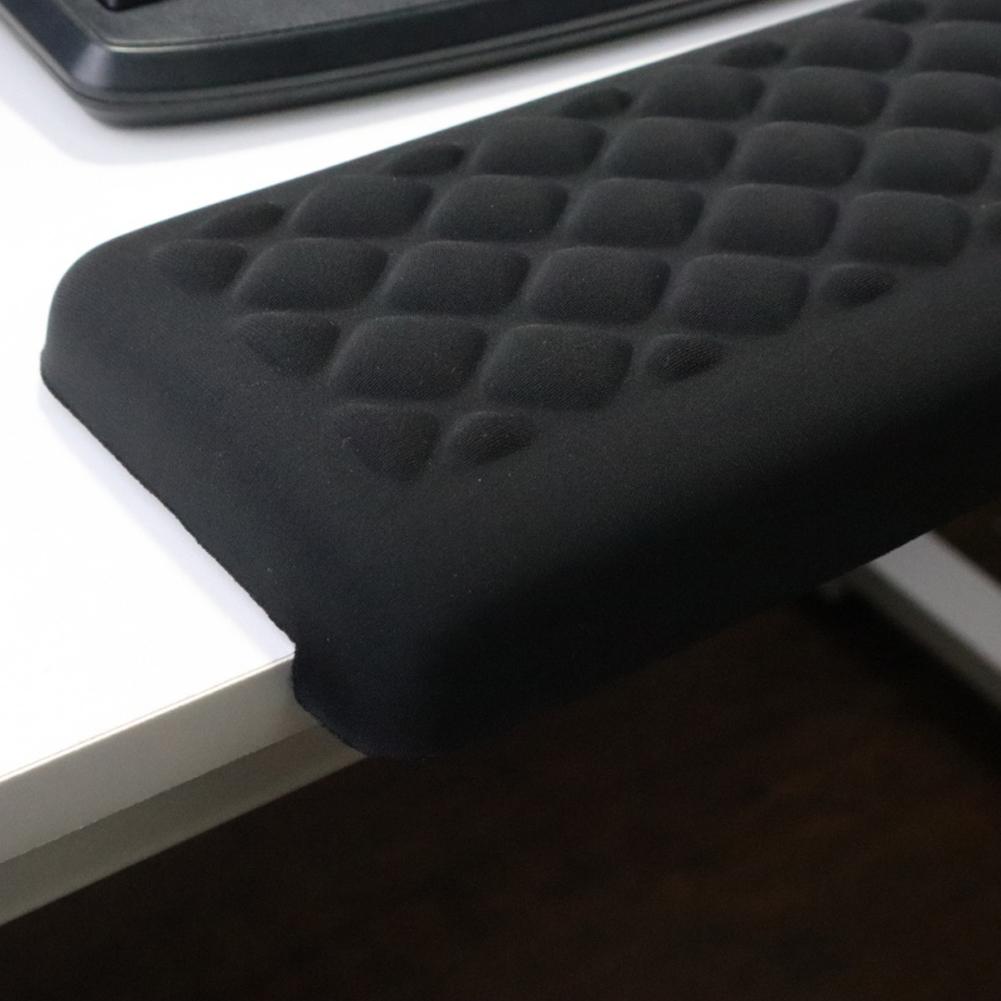 2er-Pack L-förmiges Schreibtisch-Ellenbogenpolster Ergonomisches Schreibtischkantenpolster Tastatur-Handgelenkstütze für Gaming Büro Computer PC Malen Gaming