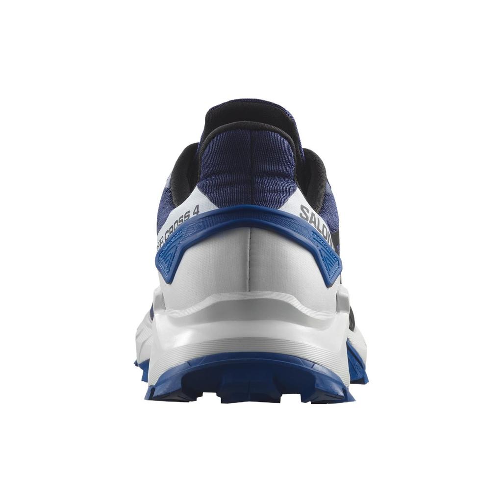 SALOMON Supercross 4 Cushioning Durable Low-Top Running Shoes Men Sneaker Blue White 473157
