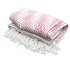 Throw Blanket Boho 125x150cm - Ruby Two Tone