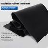 Black Rubber Pad Wear-Resistant Anti-Slip Insulation Pad Buffer Shock Absorbing Plate Industrial Rubber Leather