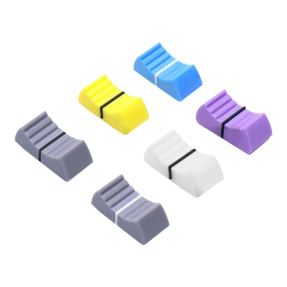 Switch Knob Cap Straight Slide Mixer Dimmer Potentiometer Cap Fader Knob Cap Touch Push-Pull Cap