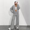 In Stock: 2025 Autumn/Winter Women's Trendy Zipper Hoodie and Pants Set