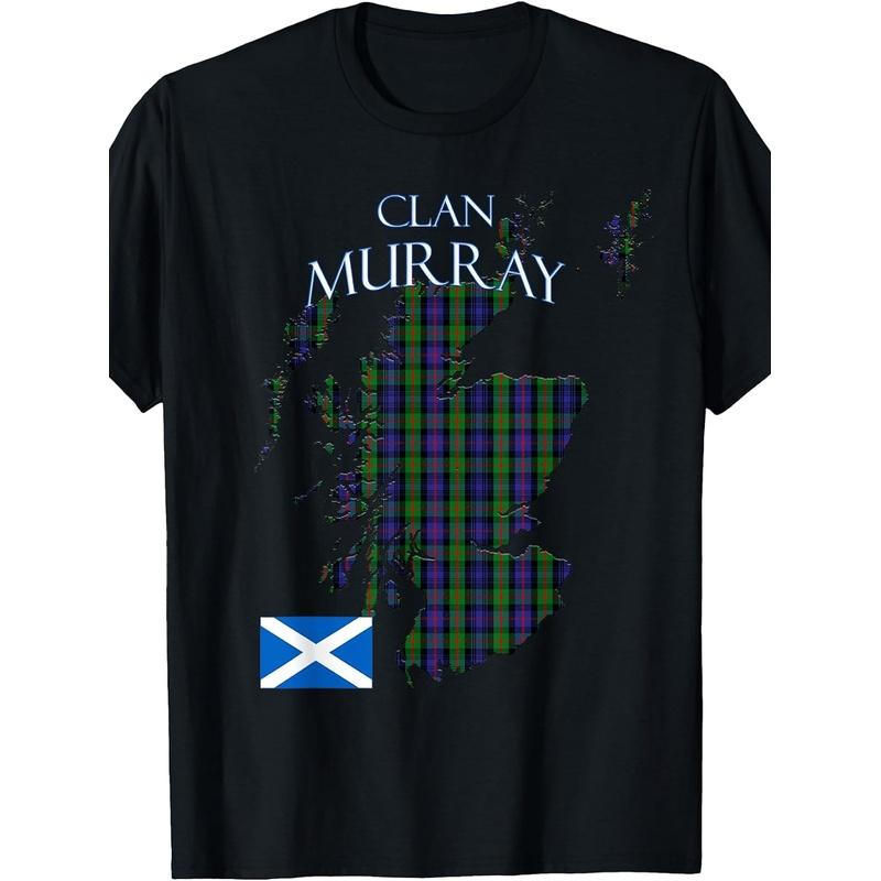 Murray Scottish Clan Tartan Scotland T-Shirt