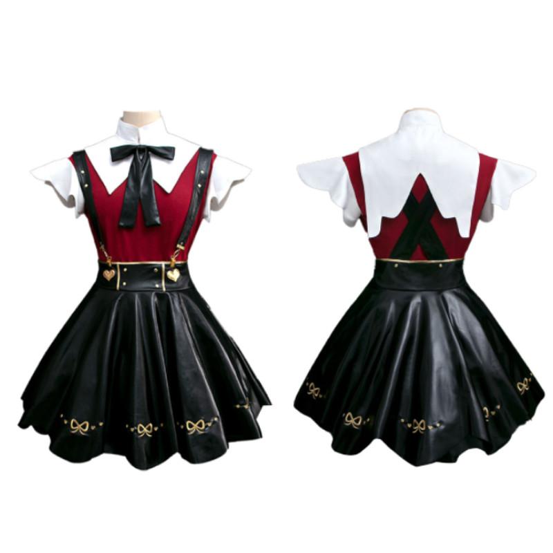 Halloween Needy Girl Overdose Rain Game Character Role Playing Uniforms Costume For Adults