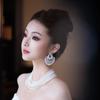 Silver Needle Diamond Flower Pearl Earrings: European & American Style, Exquisite, High-End, Versatile Fashion Ear Studs for Women