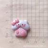 10 Pcs Kawai Bright Surface Cartoon Animal House Series Resin Flat Back Scrapbook Figurine Diy Bow Decor Accessories Crafts A17