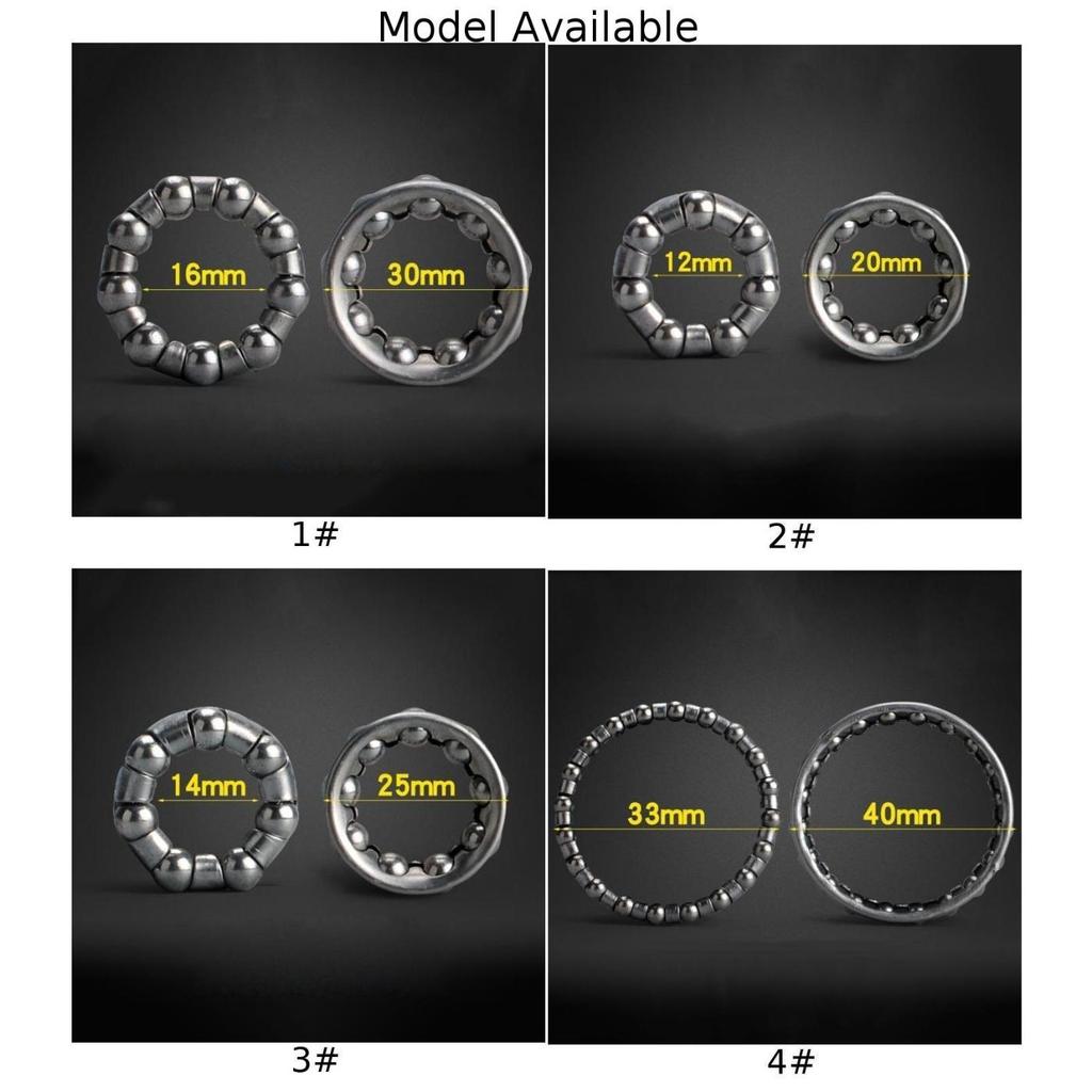 2PCS Cycling Bicycle Bike Headset Ball Bearing Race Repair Accessories