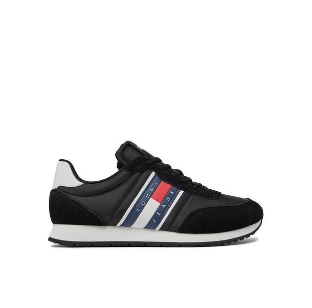 

Мужские кроссовки Tommy Jeans Tjm runner casual ess em0em01351 чёрные 41