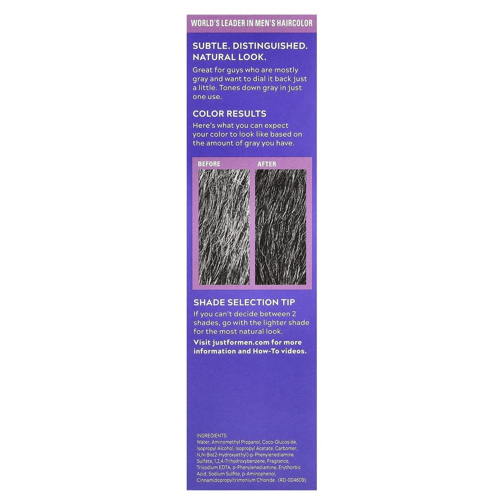 Touch of Grey®, T-55 Black, 1-Use Hair Color Kit