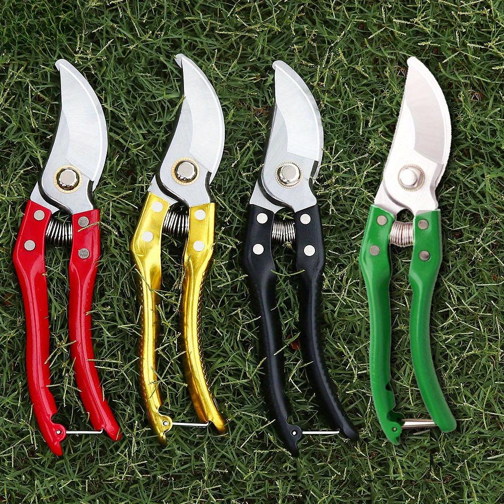 1pcs Floral Cutter Stem Thinning Tree Branch Trimming Fruit Picking SK5 Steel Heavy-Duty Horticultural Scissors Gardening Tools