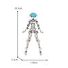 GSBAN Ronin Warrior Mech Female Robot Mobile Suit Girl Mecha Creative Model Building Blocks Bricks Toys for Gifts