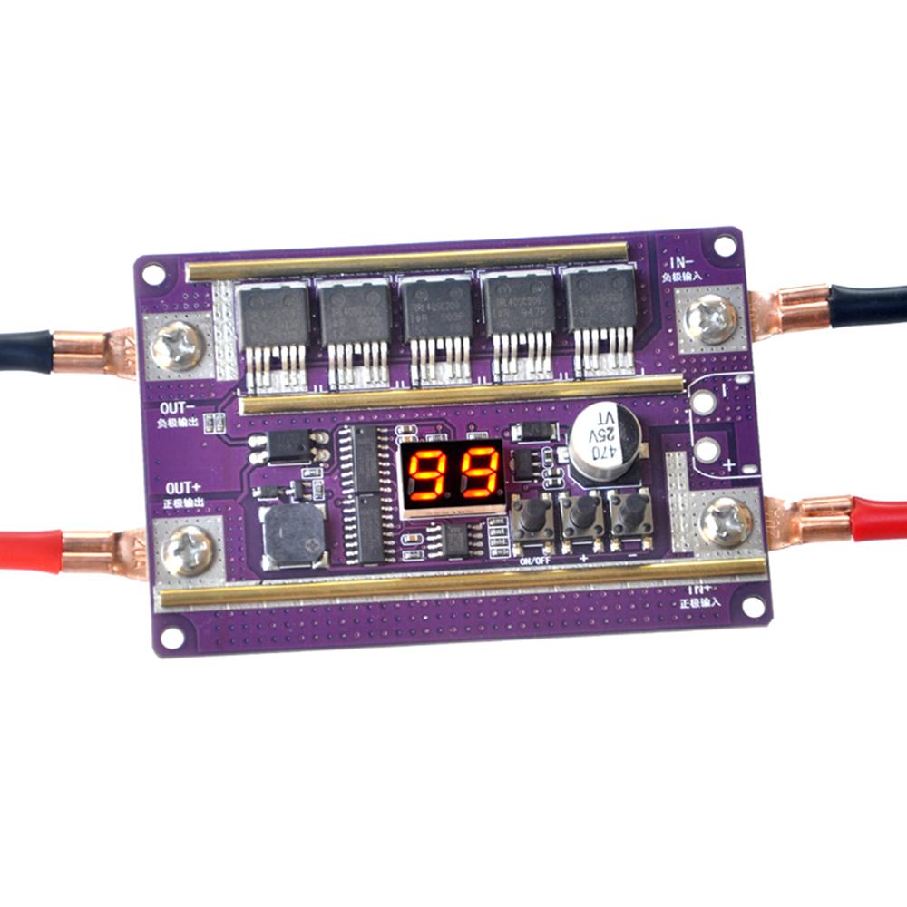 12V 99 Gear Spot Welder Module 5Mos Transistors 2390A Spot Welder Control Board Welding Machine 18650 Battery DIY Soldering Kit