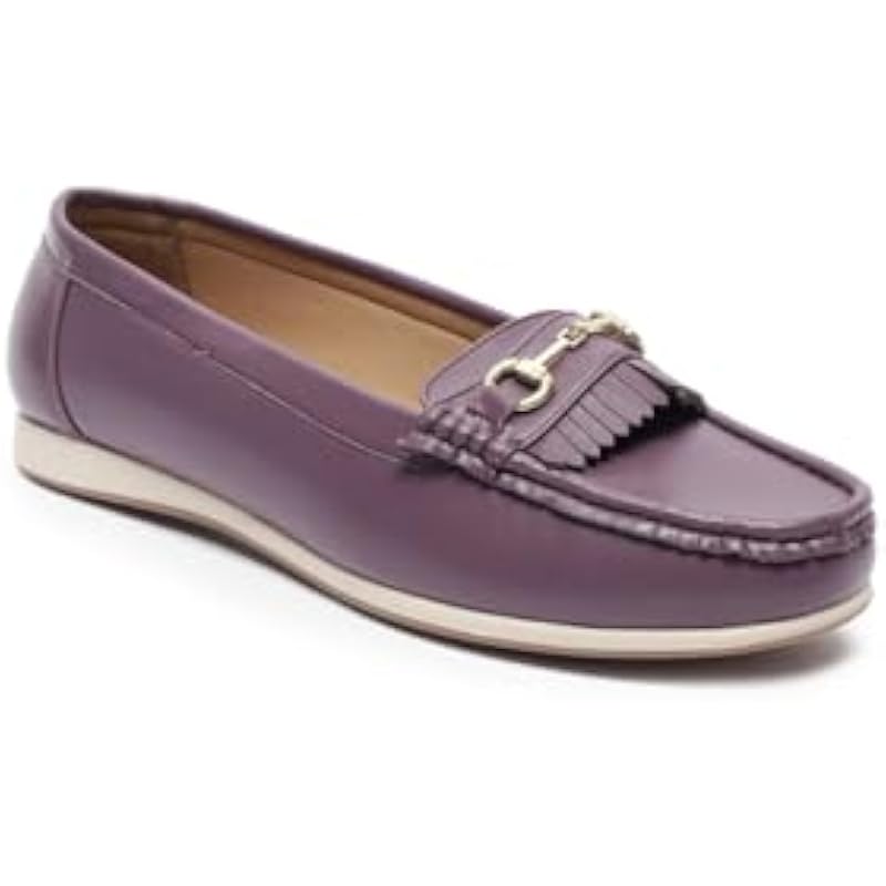 Women Purple Casual Loafers