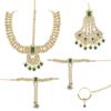 Ethnic Traditional Kundan Dulhan Bridal Jewellery Set Gift for Women