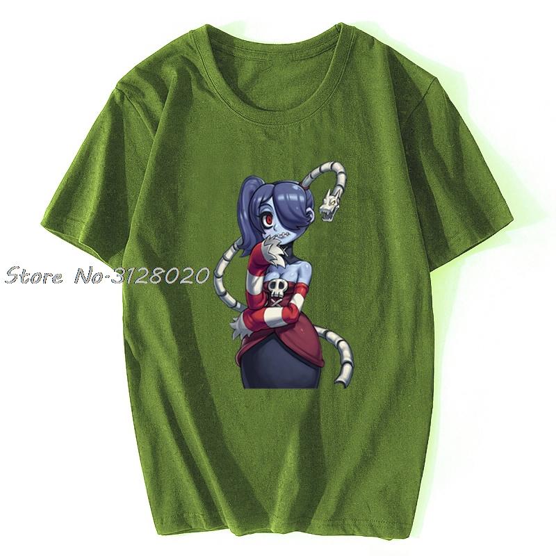 Men Tshirt Skullgirls   Squigly  T Shirt Women TShirt Men Cotton TShirt Tees Tops Streetwear Harajuku