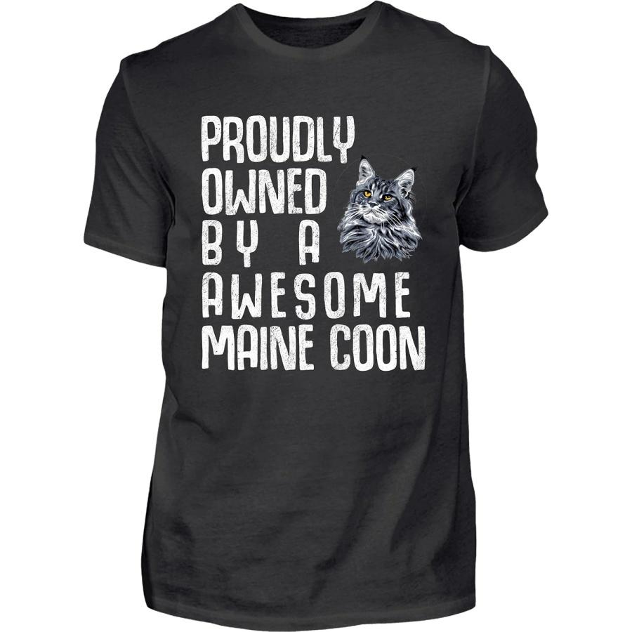 Pretty Maine Coon Cat Owner Present - Proud Maine Coon Cat Tshirt for Men and Women Shirt Nr XXXXXL разноцветный