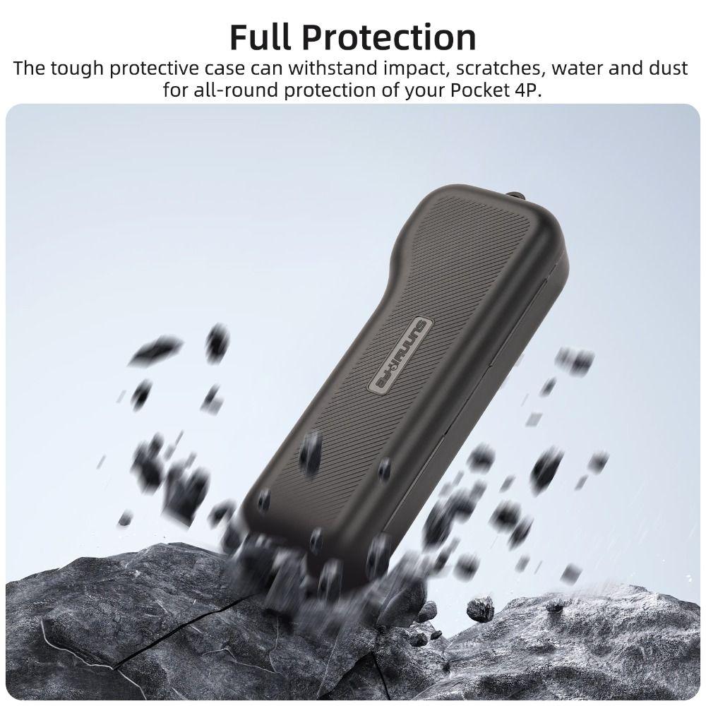Dustproof Storage Box Shockproof Organizer Case for DJI Osmo Pocket 4P Gimbal Camera Accessories