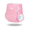 LittleForBig Erwachsenenwindeln, Hosenform, Einfarbig, Dick, Hohe Saugfähigkeit, Klebebandtyp, 10 Stück, Rosa, Größe L