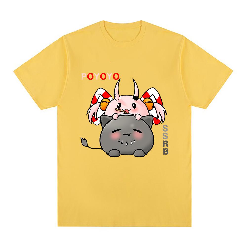 Hololive English VTuber Shishiro Botan SSRB Tricou Unisex/Femei Estetic Kawaii Tricou Unisex Harajuku Tricou din bumbac Cămăși