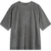 Li-Ning Basketball Series Letter Round Neck Comfortable Breathable Versatile Casual Loose Short Sleeve T-Shirt Men Tops Slate-Gray AHSU161-5
