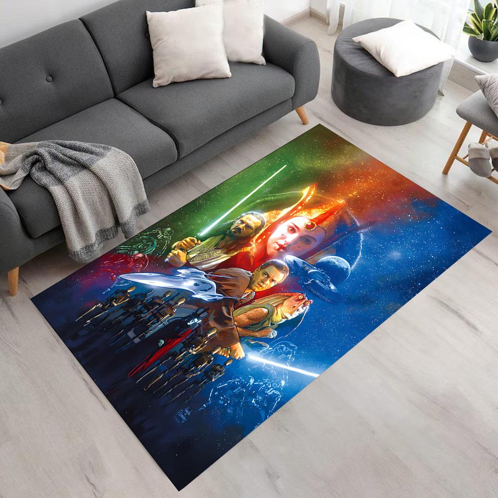 Star Wars Carpet Suitable for Outdoor Kitchen Living Rooms Entryway Antislip Carpet Office Home Decor Wedding Party Gift