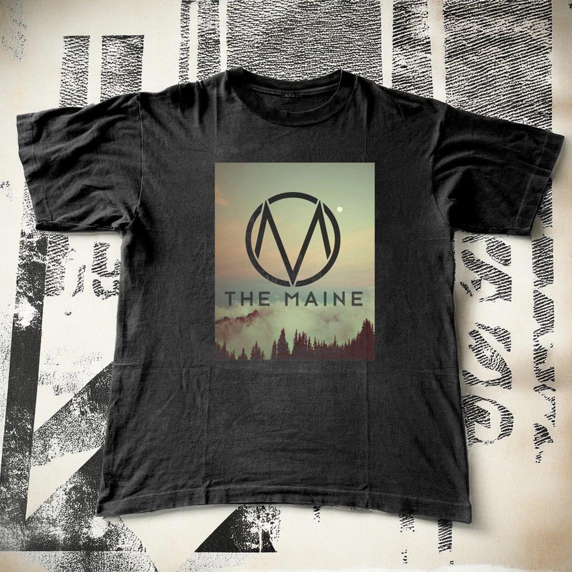 The Maine Band Black Cotton Shirt All size S-5XL L73 XL