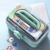 Large Capacity Multi-layer Medicine Storage Box, Household Medicine Storage Box, Portable First Aid Kit, Detachable Medicine Box