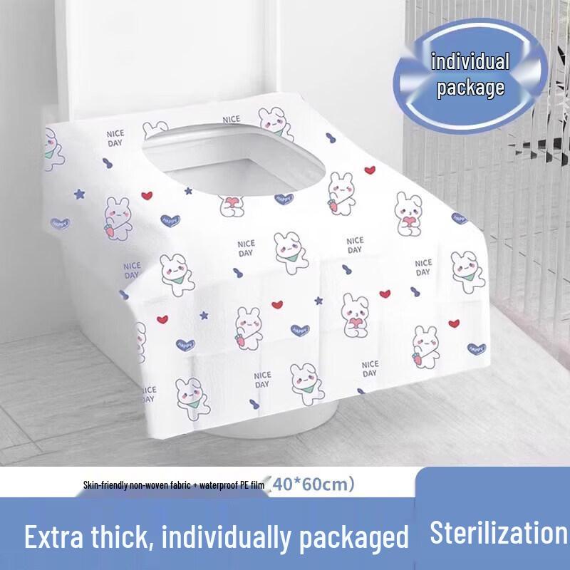 LIEI Disposable Full-Coverage Toilet Seat Covers